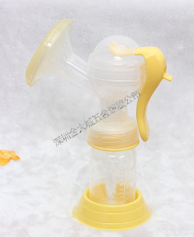 高級吸奶器寬口徑帶硅膠防護(hù)  OEM貼牌